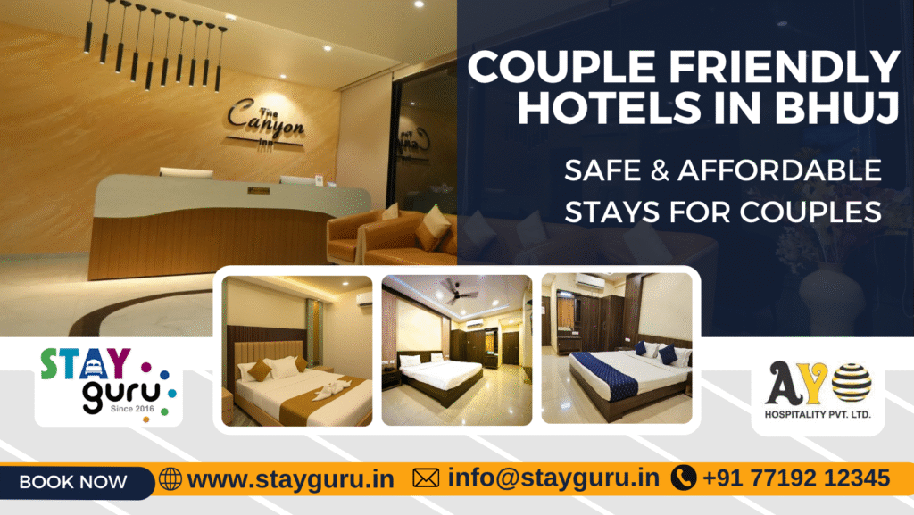 Couple Friendly Hotels in Bhuj