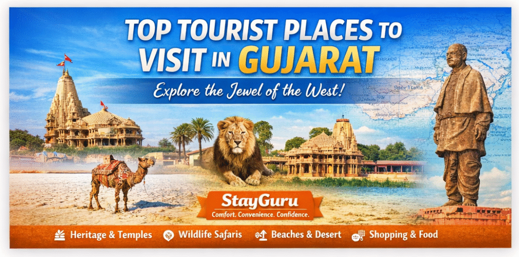 Tourist Places to Visit in Gujarat