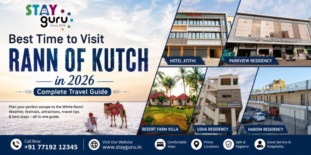 Best Time to Visit Rann of Kutch in 2026 | StayGuru Guide