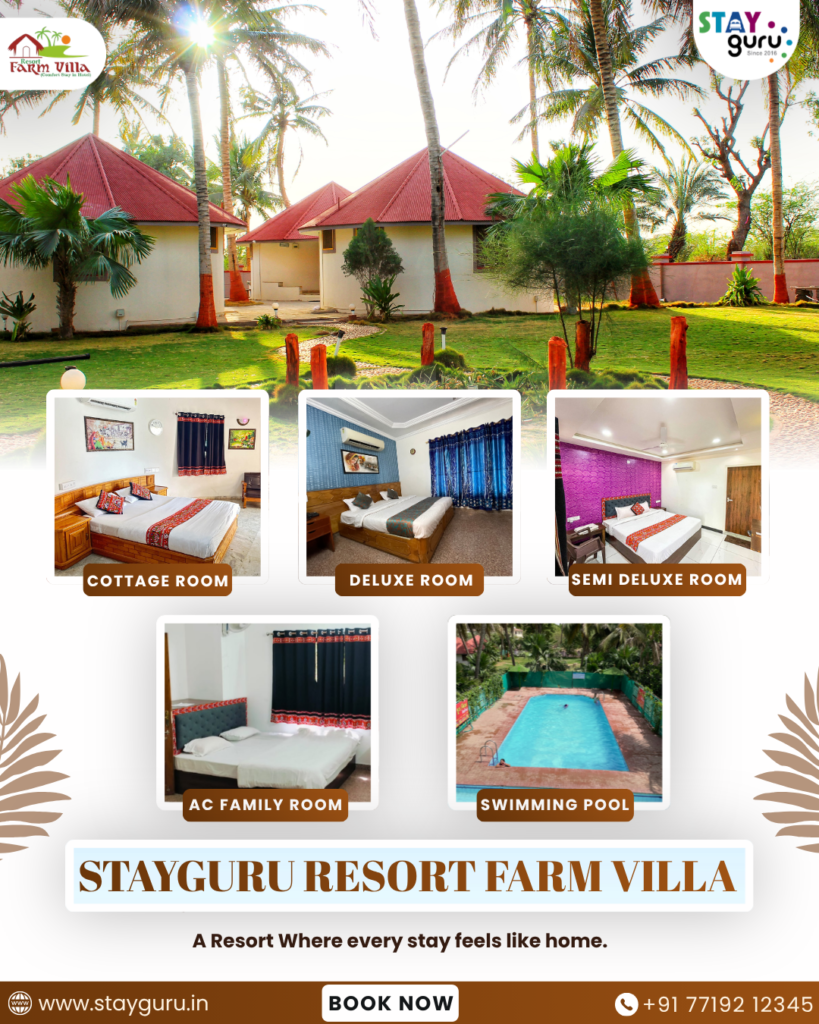 Premium StayGuru hotel room with stylish interiors and comfortable bed